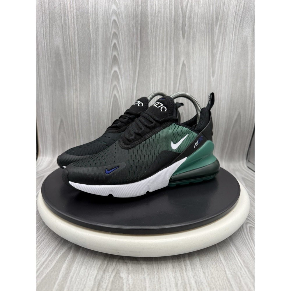 Nike Air Max 270 GS Size 5Y Womens 6.5 Evergreen Aura Running Shoes 943345-042